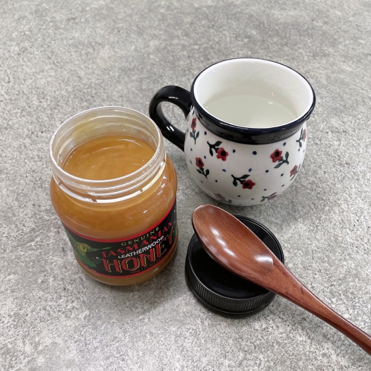 뉴코아건강식품 호주 타즈마니아섬 특산품 꿀 먹어봤어요