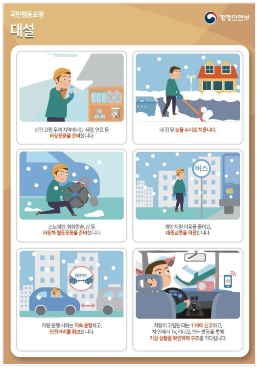 제설자원 사전 확보 등 대설․한파 대비 범정부 총력 대응(겨울철 자연재난 대책기간(22.11.15.~2023.3.15. 운영)_행정안전부 제설자원 사전 확보 등 대설․한파 대비 범정부 총력 대응(겨울철 자연재난 대책기간(22.11.15.~2023.3.15. 운영)_행정안전부