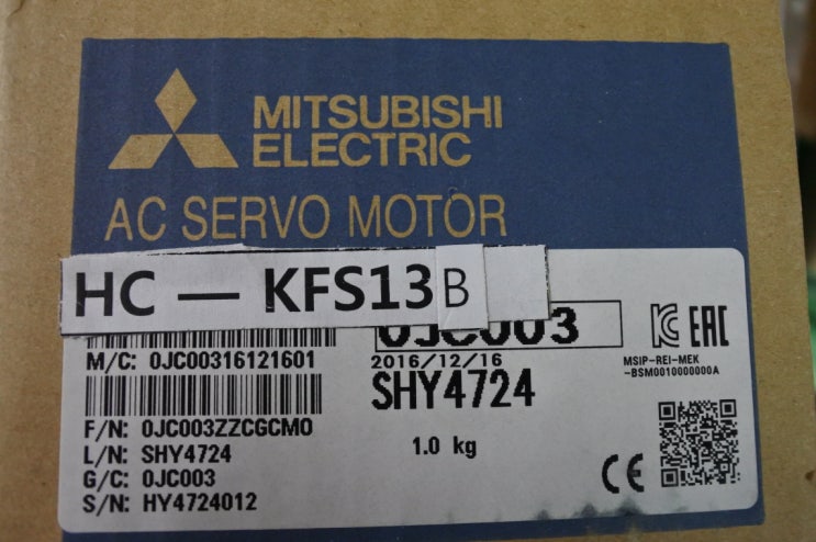 [판매중] 미쯔비시 서보모터 신품 HC-KFS13B 판매합니다.