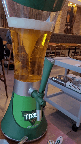  부산 광안리술집 꾼닭꾼덕 테라타워, 양로순 반반 후기