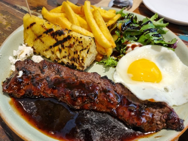  [광명시하안동맛집] "어글리스토브" 광명뉴코아아울렛점/안창스테이크&에그베네딕트 브런치