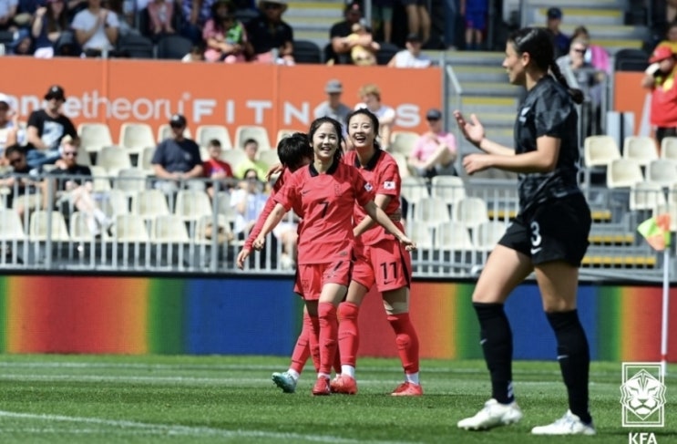 FIFA A매치 여자축구 친선전 11월 15일 뉴질랜드 한국 (2차전)