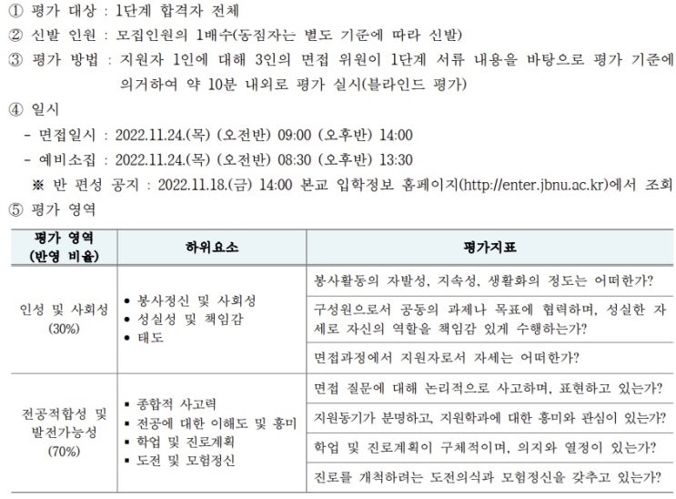 <b>전북대</b>면접. <b>전북대</b>... 6시~10시 or 학생 1:1 <b>수업</b>" 합격!!
