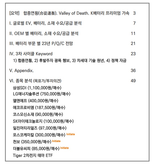 2차 전지, 합종연횡 시대 2차 전지, 합종연횡 시대
