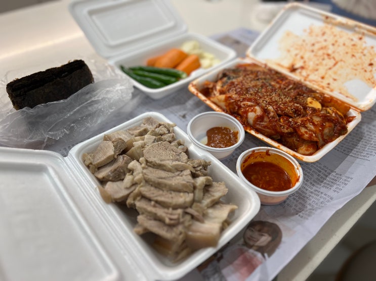  은평구청 맛집 충무칼국수 솔직후기(포장)