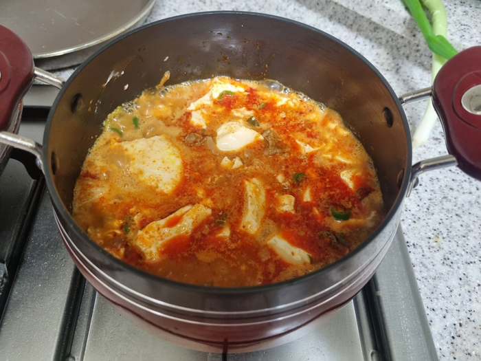  [우리집 집밥] 가성비 갑 1000원짜리 순두부찌개