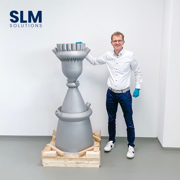 [SLM 3D프린터 소식] SLM Solutions, 세계 최대 크기 부품 양산 금속 3D프린터 출시