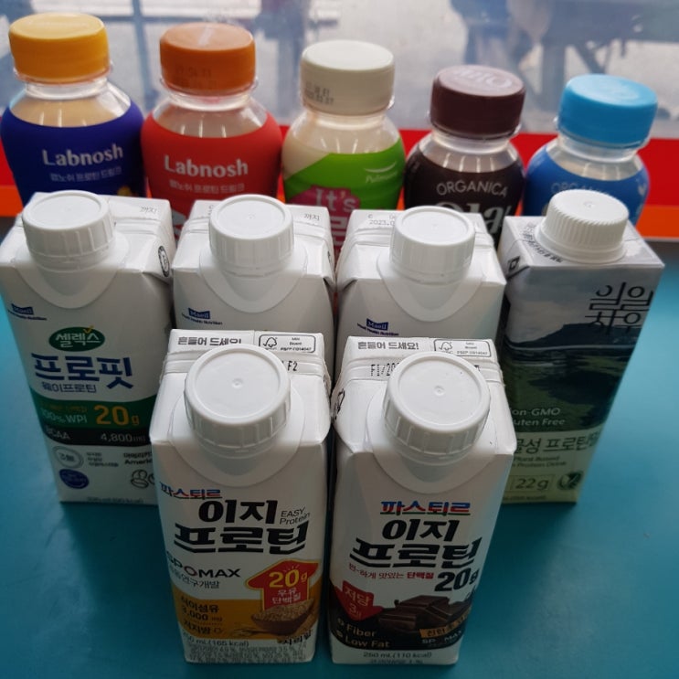  [단백질 음료] 편의점 프로틴 음료 성분, 가격, 맛 비교 분석 및 추천