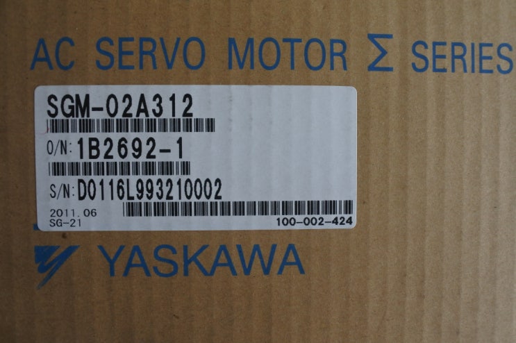 [판매중] 신품 야스카와 서보드라이버 SGM-02A312 판매합니다.