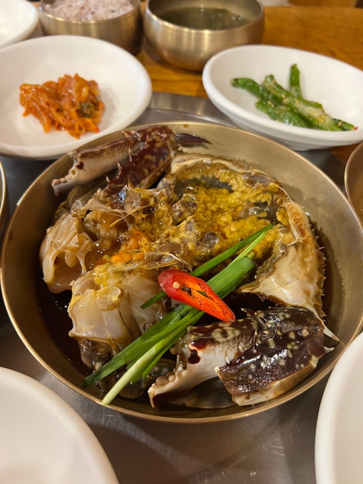  분당 서현 안집 - 율동공원 근처 한우생등심과 양념&간장게장 정식 맛집점심 특정식 (주차/메뉴)