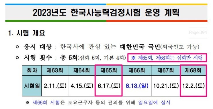  2023년 한국사능력검정시험 (한능검) 일정, 심화 기본 차이 점수 기준, 입실 시험 시간, 규정 신분증 사진, 정기 추가 접수 기간, 응시료 환불