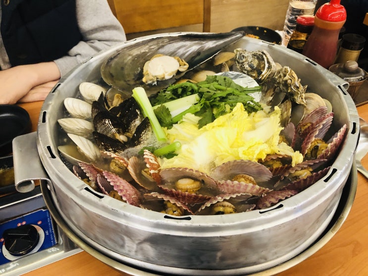 인천 구월동 조개찜 추천맛집 조계집 해물칼국수 맛집