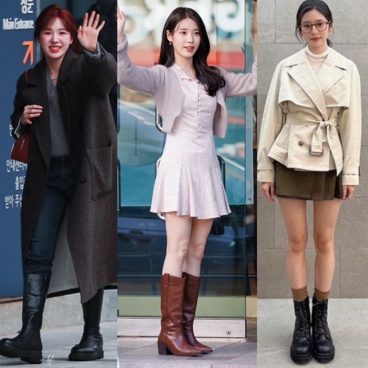  엘칸토 여자 셀럽부츠 신발브랜드 아이유,보아,웬디,김민주 패션