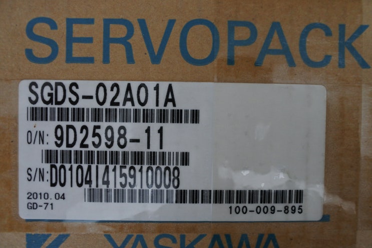 [판매중] 신품 야스카와 서보드라이버 SGDS-02A01A 판매합니다.