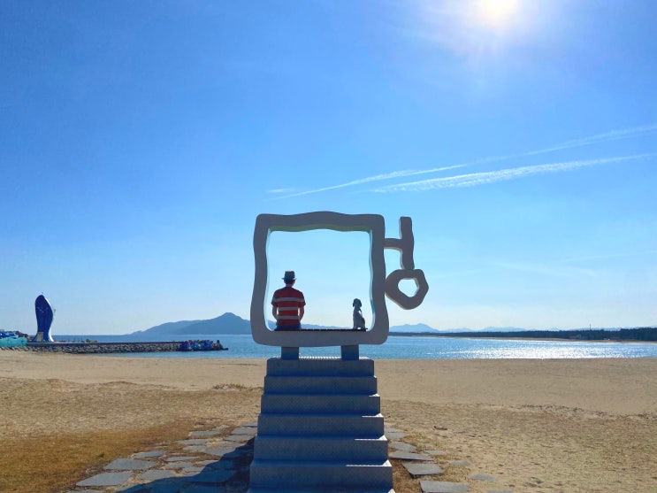  영덕 가볼만한곳 _ 고래불해수욕장 (멍포토존, 전망대) / 병곡방파제 (무지개 방파제)