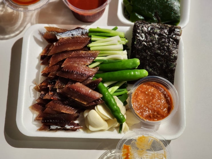  진주 중앙시장 맛집 은비네과메기 거제에서 먹기