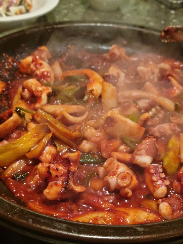  [압구정] 뱃고동 : 매콤달달 오징어, 낙지 불고기 백반 맛집 + 메뉴, 가격, 위치