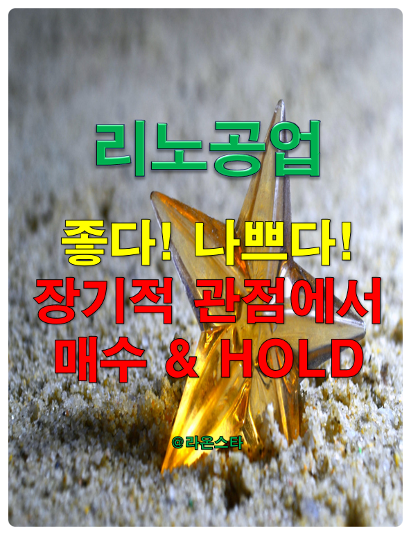 [리노공업] 증권사의 투자 의견...좋다! 안 좋다! 보는 관점에 따라 달라 보인다. 장기적 관점에서 매수하거나 HOLD하자.