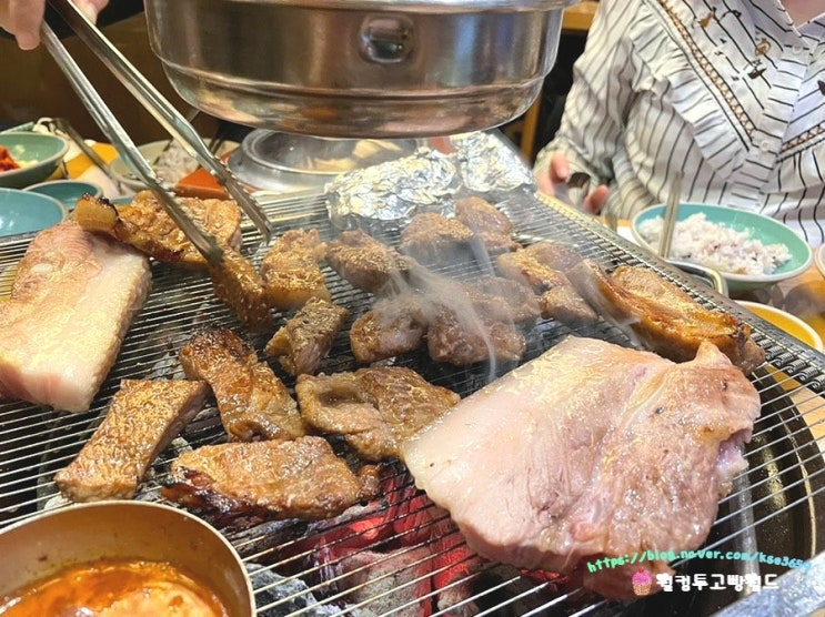 광화문, 무교동 손님과 식사하기 좋은 깔끔한 삼겹살 돼지갈비 맛집 한라담 무교점 점심특선