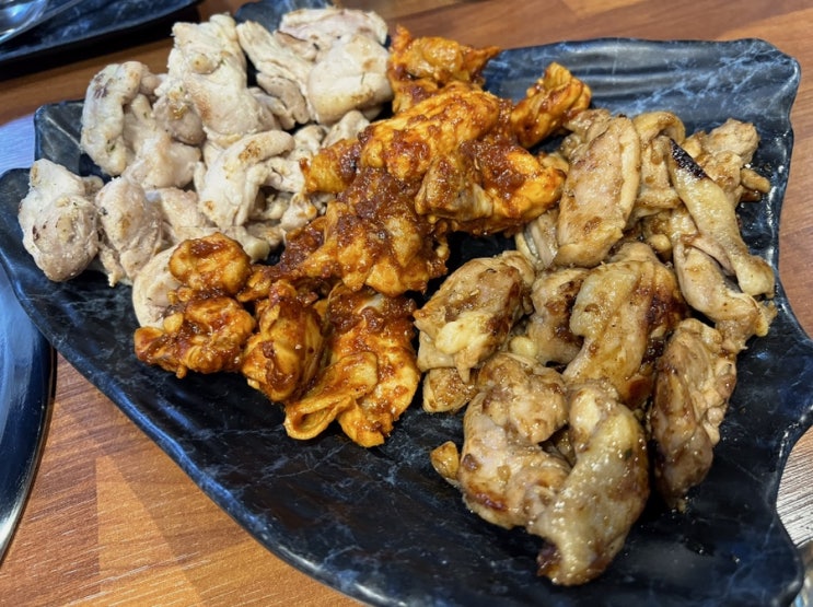 장지역 고기집 파크하비오 식당 맛집 항아리숯불닭갈비 송파본점