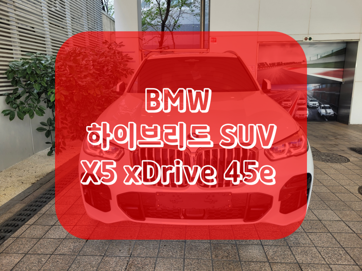 2023 X5 xDrive 45e 출고 대기