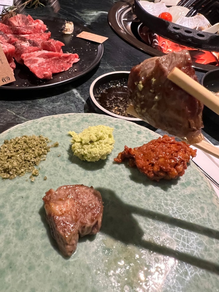  신사역 가로수길 데이트 코스 양갈비 맛집 고메램