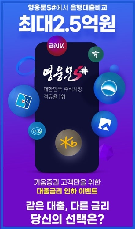 키움증권에서 개인신용 대출 한도 조회하고 금리 할인받기