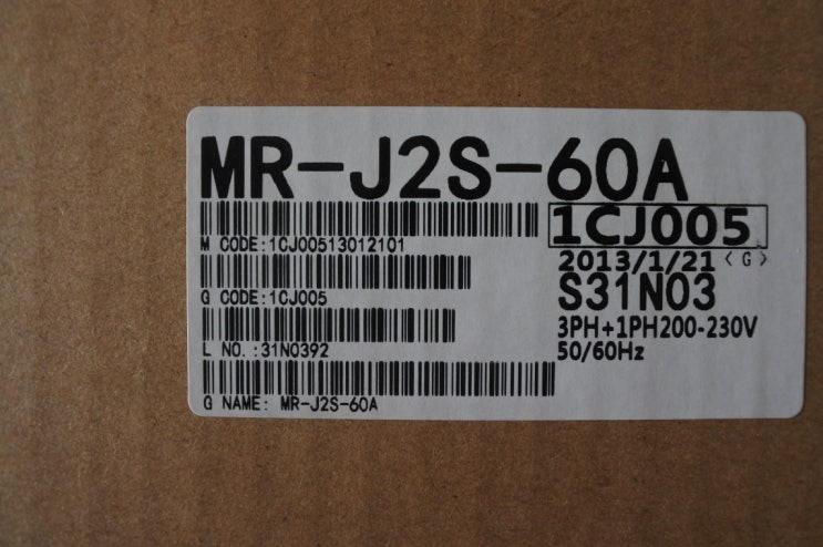 [판매중] 신품 미쯔비시 서보드라이버 MR-J2S-60A 판매합니다.