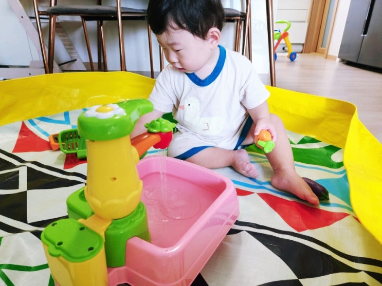  돌아기 장난감 추천 콩순이 야채씻기
