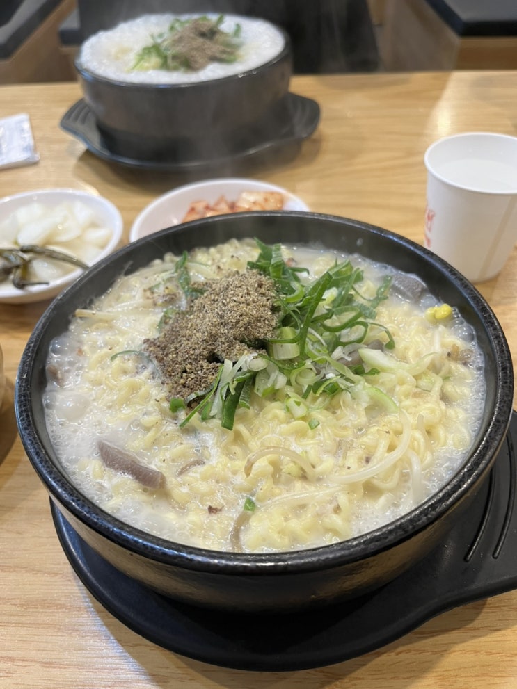  [수원 맛집] 권선구 오목천동 순대해장라면 “큰맘할매순대국”