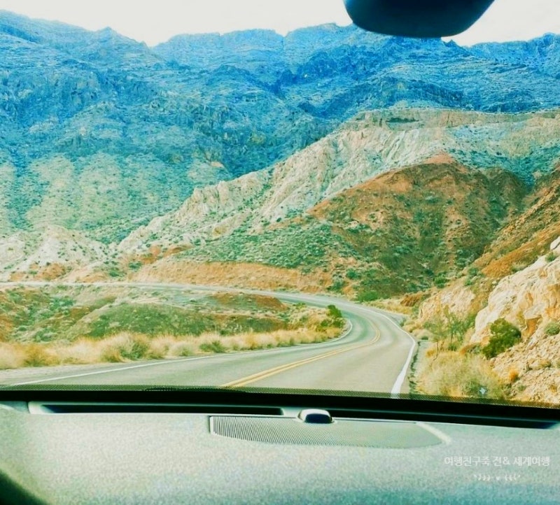 미국 서부 여행 불의계곡 주립공원 파노라마