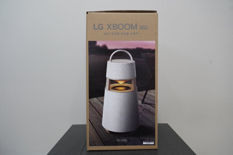 LG 엑스붐 360 무지향 포터블 스피커 (RP4BE) 내돈내산 후기!