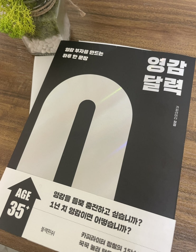  영감달력 카피라이터 정철 신간 책추천 자기계발서
