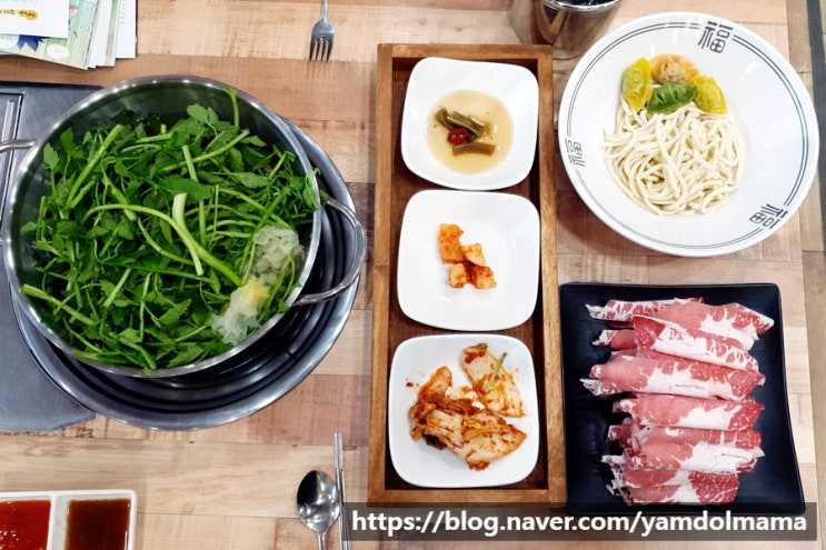  병점샤브샤브 능동칼국수 메뉴, 가격, 주차정보