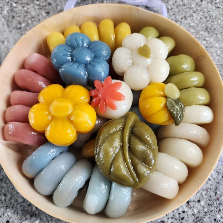  [대구답례떡] 오색송편 이쁘고 맛있었던, 드리재