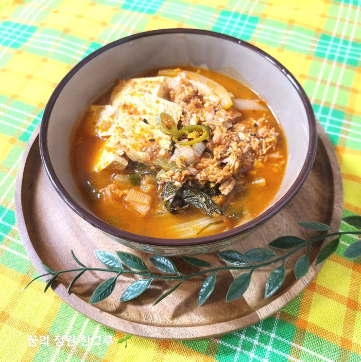  백종원 참치 김치찌개 레시피 간단 김치찌개 맛있게 끓이는 방법