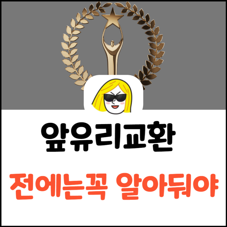  부산 앞유리교환 비용이 부담되시죠? 교체전에는 필히