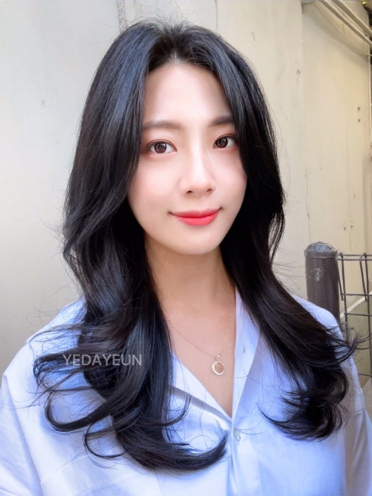  울산레이어드C컬펌 예다연 삼산점에서는  늘 인기머리
