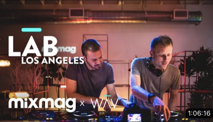 [음악추천] 디제잉 믹스, Audiojack in The LA Lab