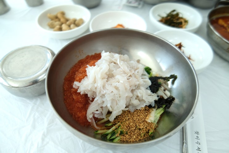  8월에 다녀온 포항 여행 영일대 물회 맛집