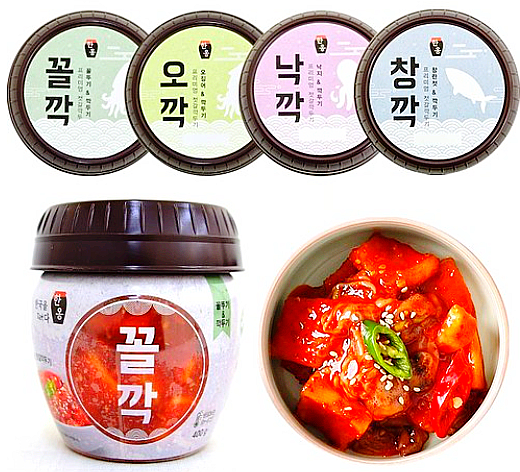  꼴깍/한옹 젓갈 깍두기 세트