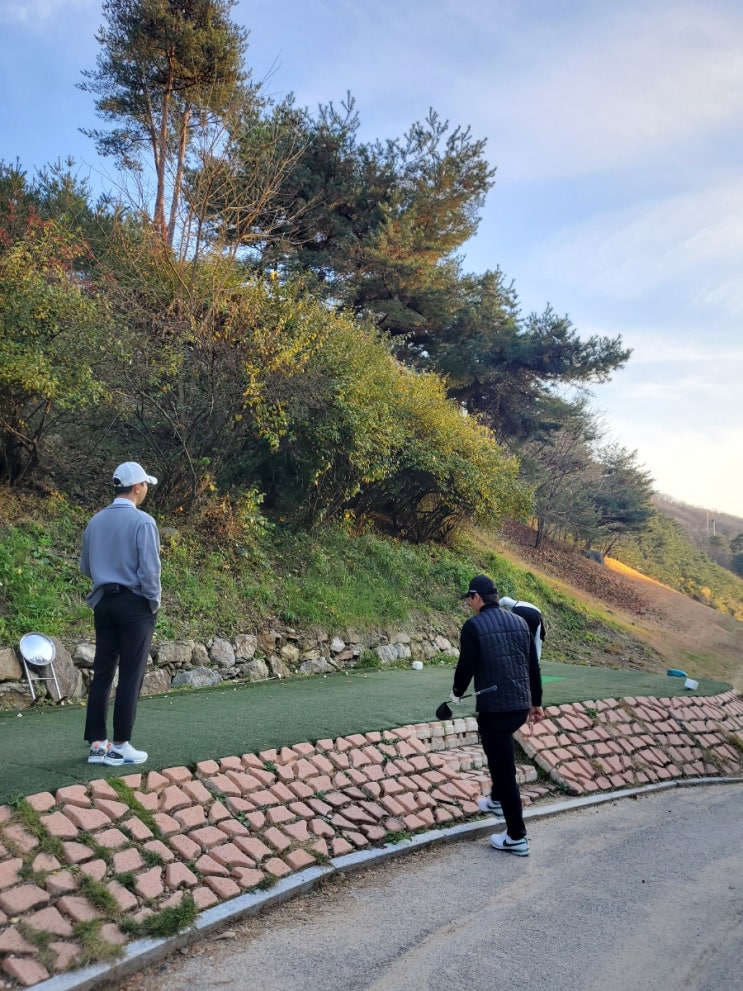  골린이기록 남양주cc 친구들과:)
