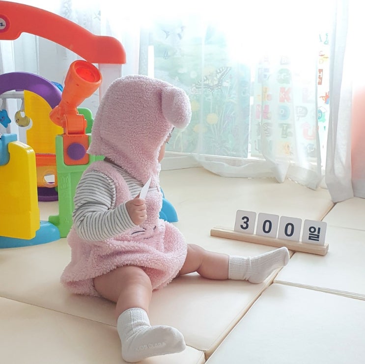  300일 셀프 촬영했어요! (10개월아기발달)