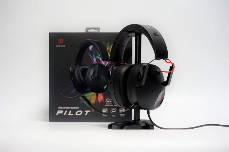  탈착식 마이크, 폴딩 디자인, 가상 7.1, MadCatz P.I.L.O.T 5