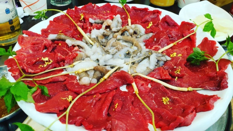  이천 맛집 터미널 근처 만석꾼 육사시미와 낚지탕탕