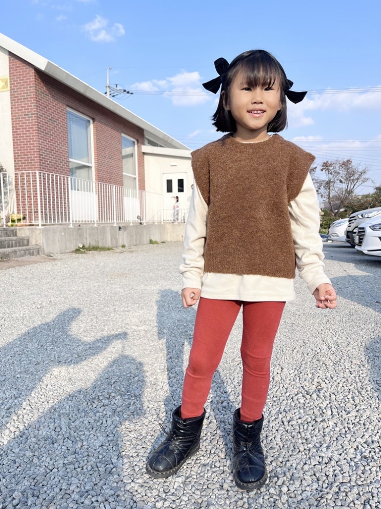  알파카 부클조끼 겨울 양털 조끼 베스트 추천