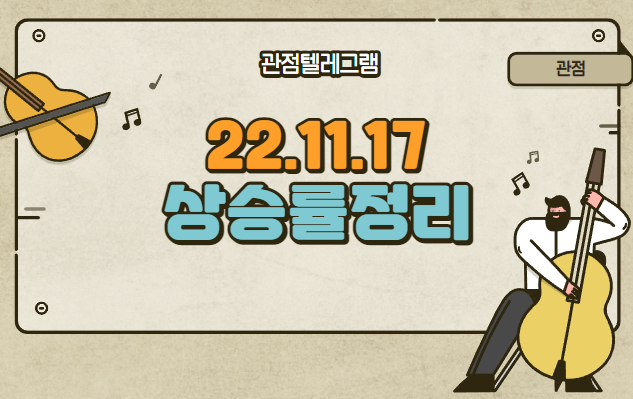 11월 17일 상승률정리 (이삭엔지니어링.알루코.대아티아이.아이씨에이치.풍국주정.푸른기술.영풍제지.텔콘RF제약.KC코트렐.화승코퍼레이션.국보)