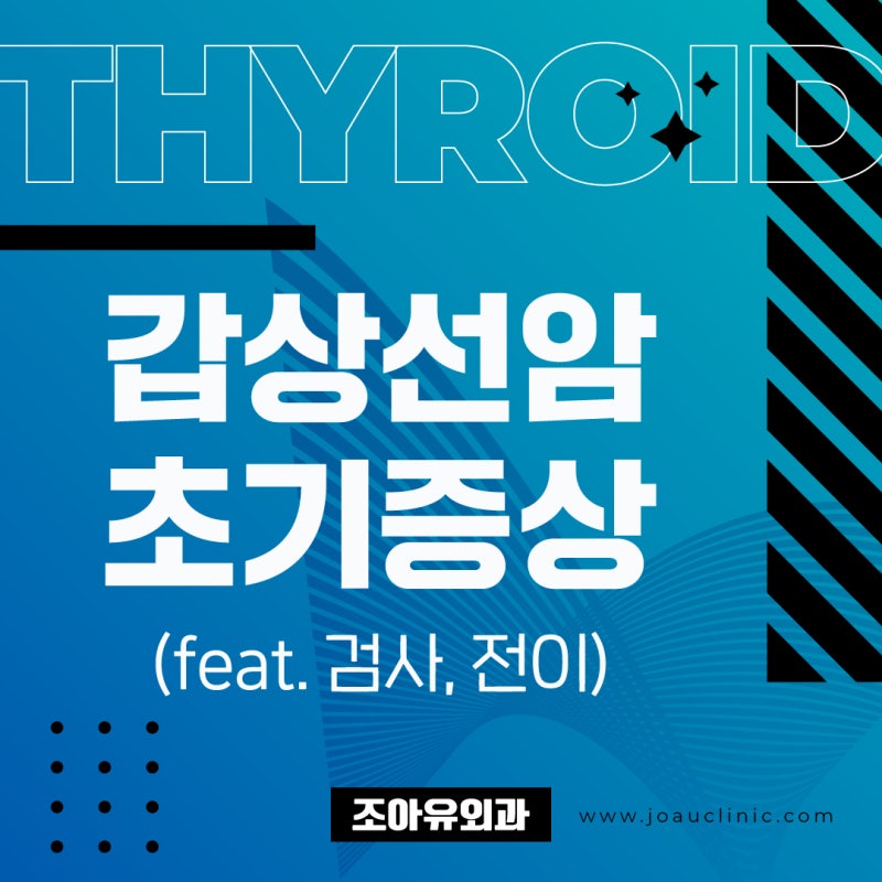 갑상선암 초기증상 전이 수원 갑상선전문의의 검사 수술후기