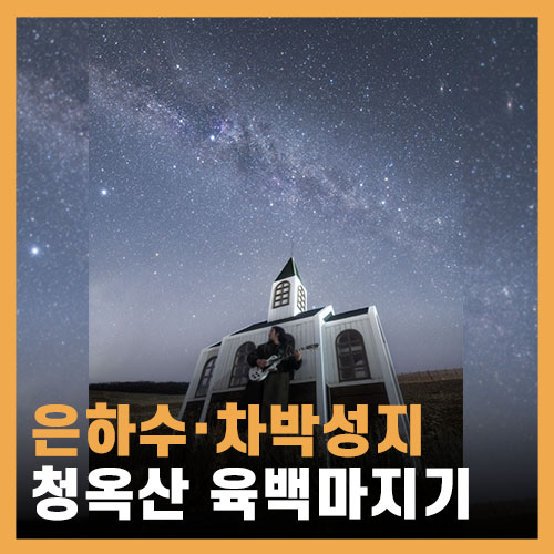  은하수·차박 명소 평창 청옥산 육백마지기 - 국내여행지추천