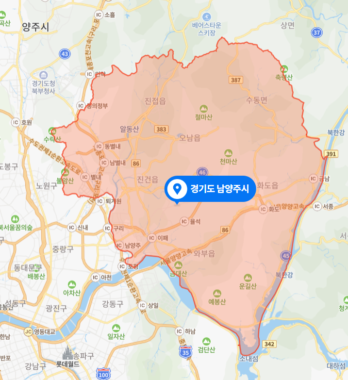  남양주 임장 전 사전조사 (1) : 생활권, 인구, 학군, 개발현황